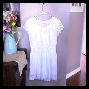 White summer dress